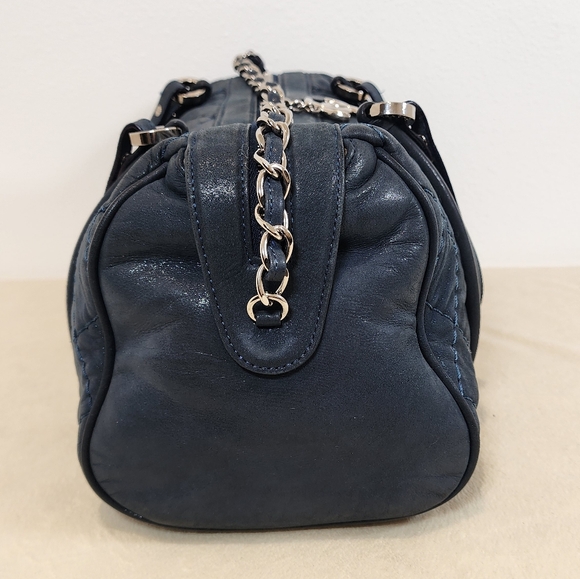 Chanel 2012 Iridescent Relax CC Bowling Bag/Baby duffle. Beautiful - Picture 3 of 16